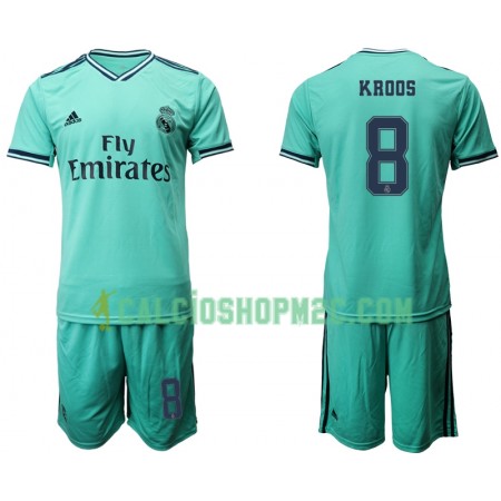 Real Madrid KROOS 8 Bambino Maglia Terza 2019/2020 Manica Corta (+ Pantaloncini)